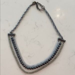 Sabika Beaded Three Strand Choker